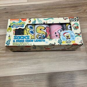 ODD SOX SpongeBob SquarePants Cool Socks Set Crew Length